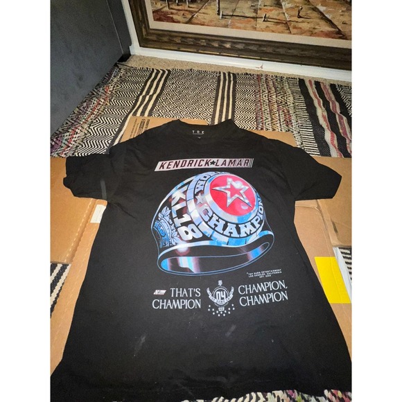 Kendrick Lamar TDE (Top Dawg Entertainment) Champion Ring T-Shirt - XL - Picture 3 of 4